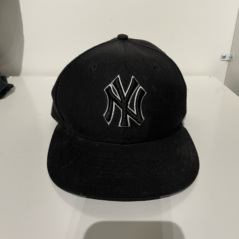 Black NY Logo Cap